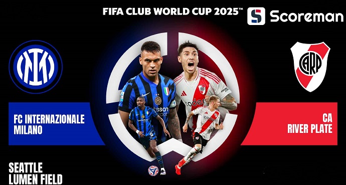 6월26일 FIFA 클럽월드컵 - 인터밀란 VS 리버 플레이트 해외축구 분석 프리뷰